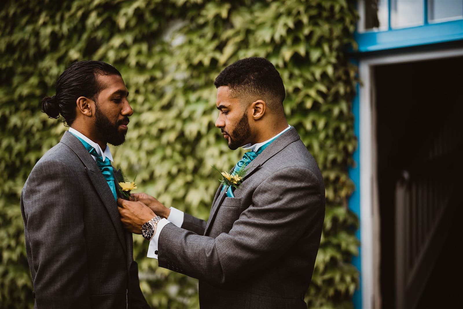 garden wedding cornwall